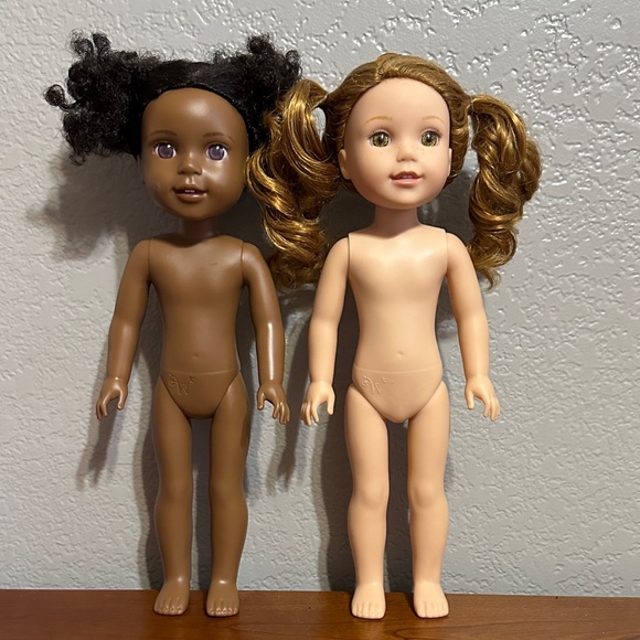American Girl Wellie Wishers Kendall & Willa Dolls